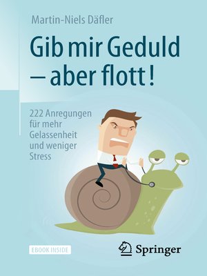 cover image of Gib mir Geduld – aber flott!